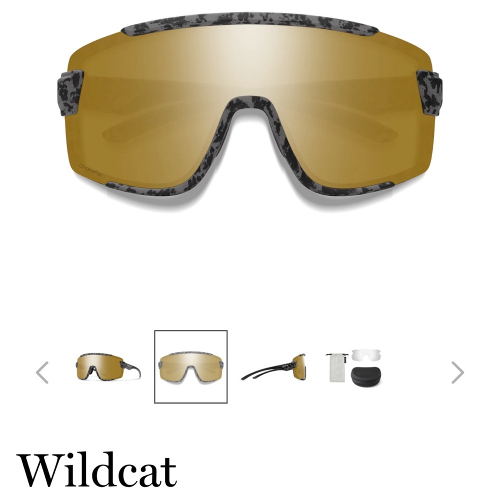 SMITH Wildcat Unisex Sunglasses with Black Frame -
